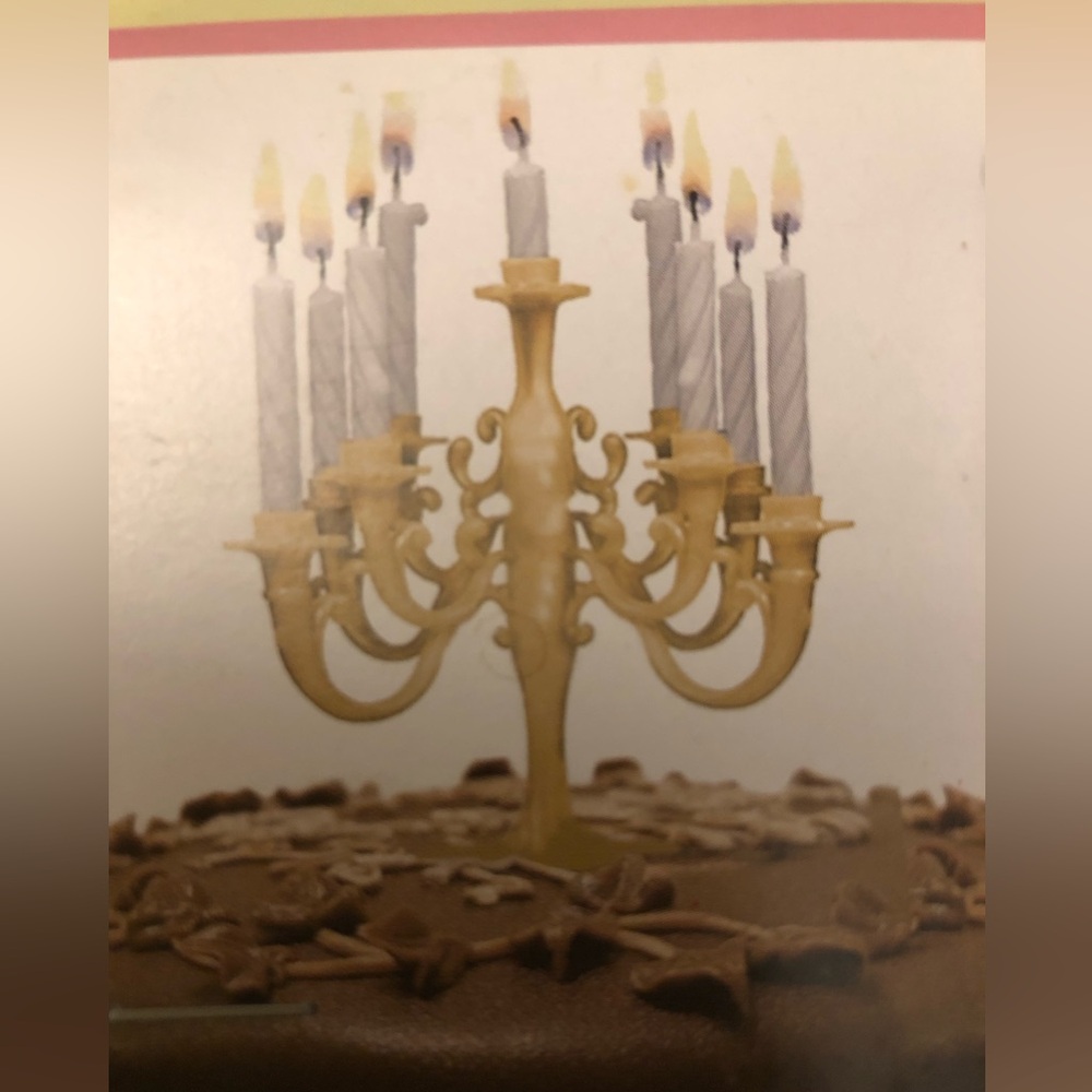 Elegant vintage 2 tier cake candle holder anniversary/ wedding/ birthday etc